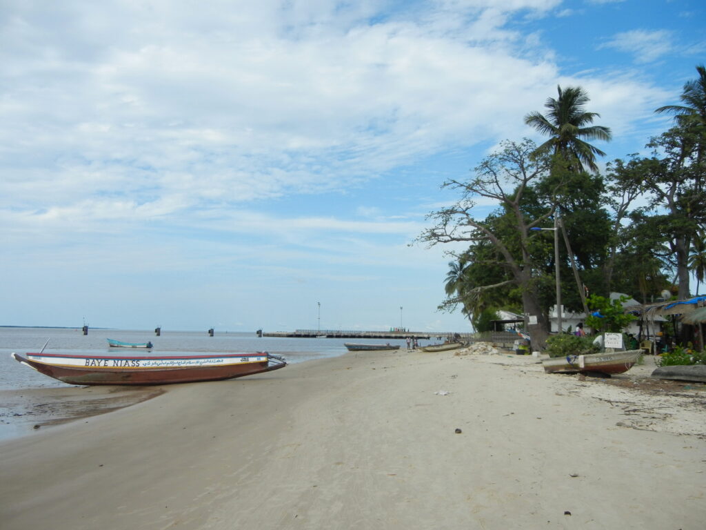 Playas de isla Carabane