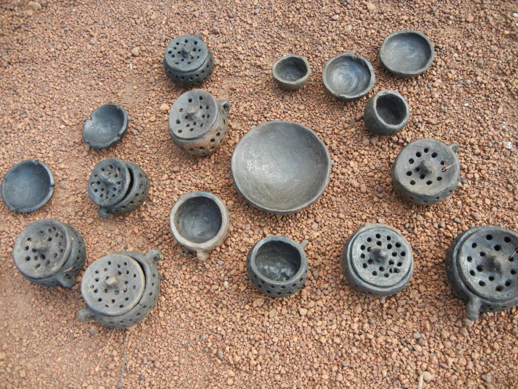 Artículos de cerámica hechos a mano