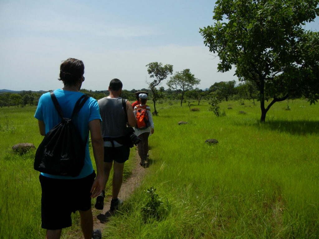 Explorando los alrededores de Dande