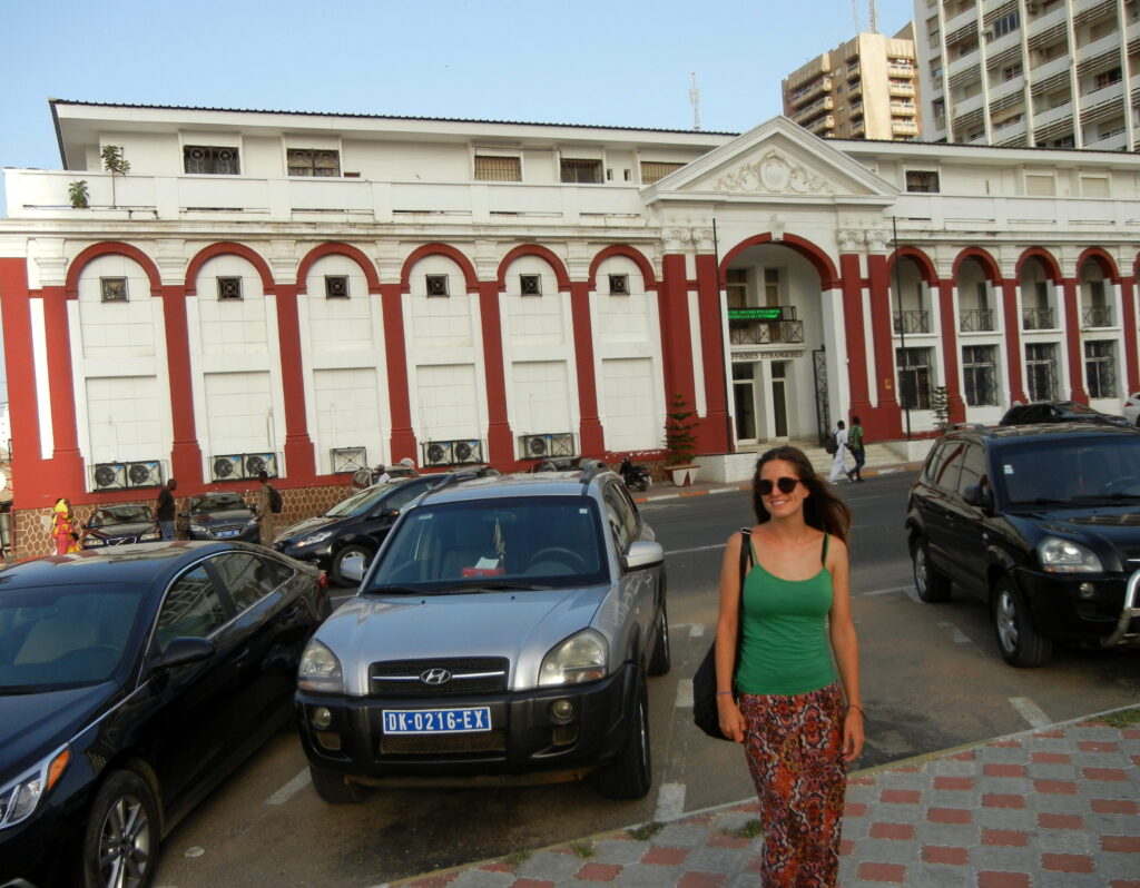 Visitando los edificios coloniales de la ciudad