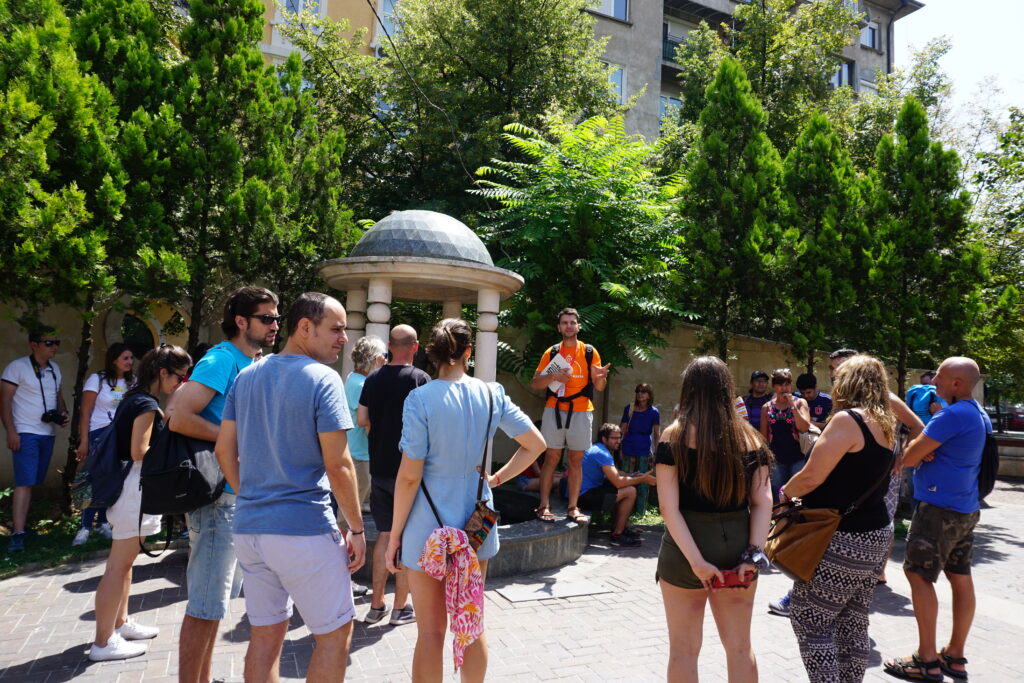 Empezamos el Free Tour por la ciudad