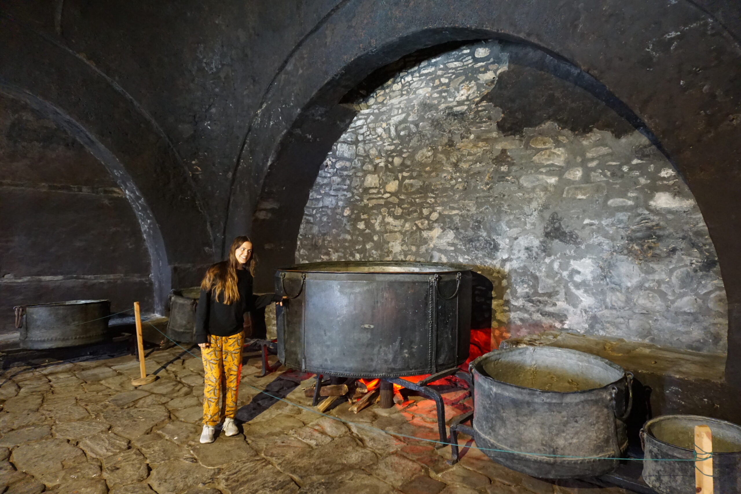 Utensilios de cocina del monasterio de Rila