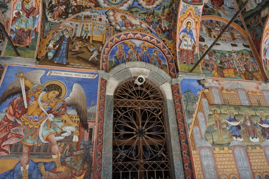 Los frescos de Zahari Zograf en Rila