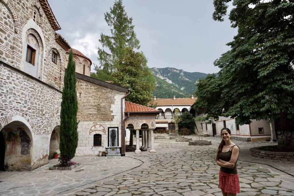 Patios del monasterio Backovo