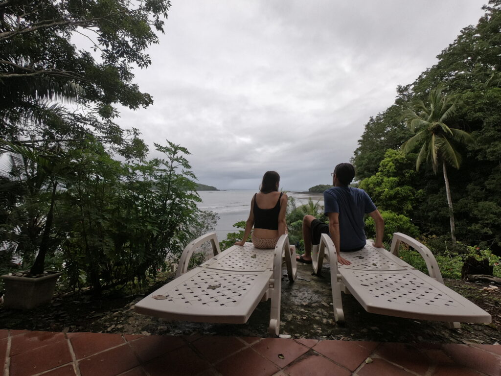 Vistas desde nuestro alojamiento en Santa Catalina