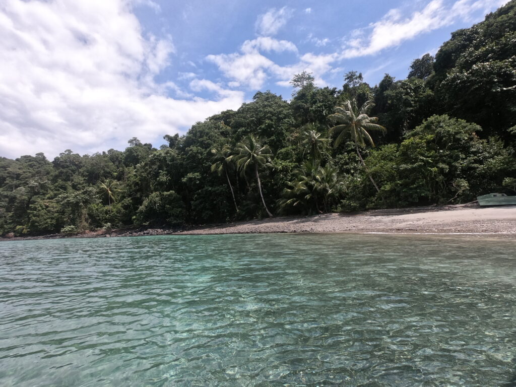 Las aguas cristalinas de Coiba